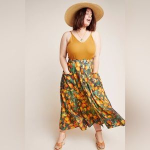Maeve Anthropologie Summer Orchard Skirt